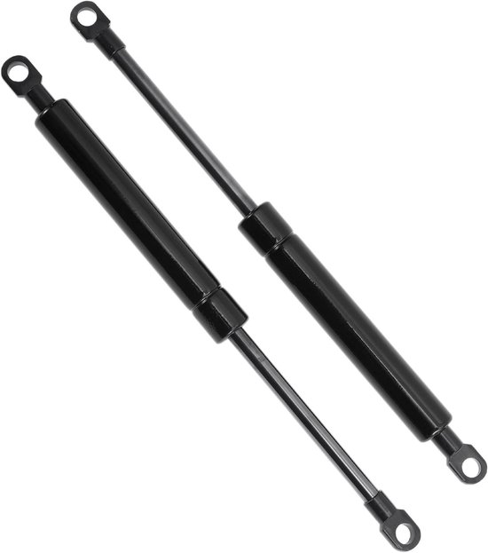 Vérins à gaz 250 mm 200N pour camping-car et voiture - Acier au carbone, 2 pièces, idéal pour les boîtes de rangement et les portes d'armoires