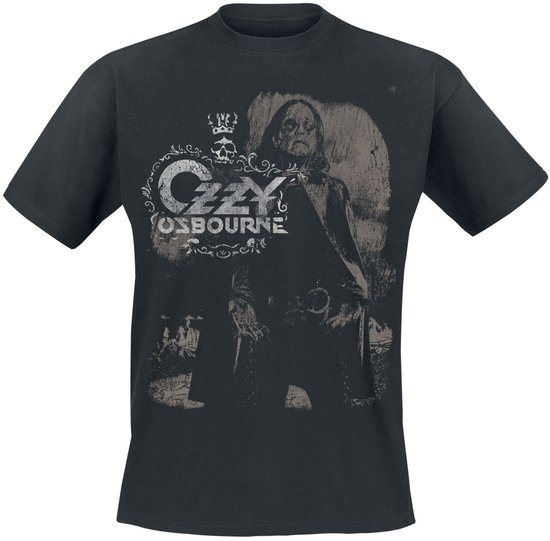 Ozzy Osbourne Black Rain Tribute Heren T-shirt - zwart - XL
