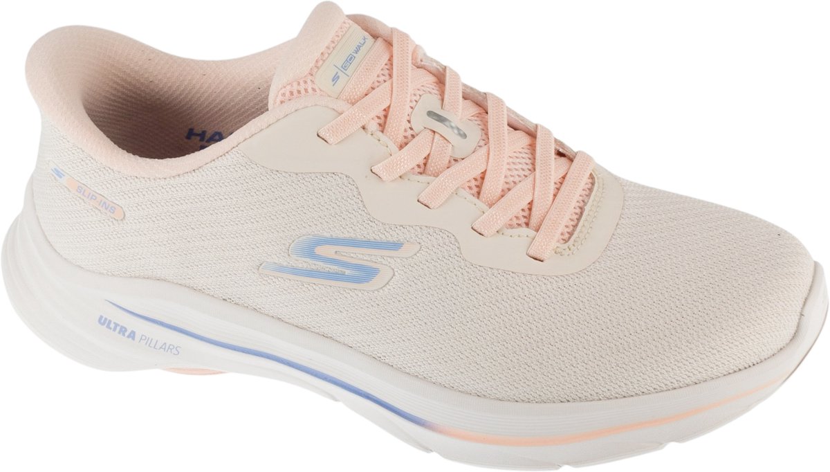 Skechers Slip-Ins: GO Walk 8 - Nadia, Vrouwen, Beige, Sneakers, maat: 42