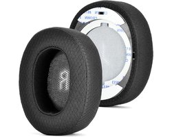 Dikere Oorkussens voor JBL E55BT Bluetooth Hoofdtelefoons, Geheugenfoam, Geluidisolatie, Zwart, 2 Paar