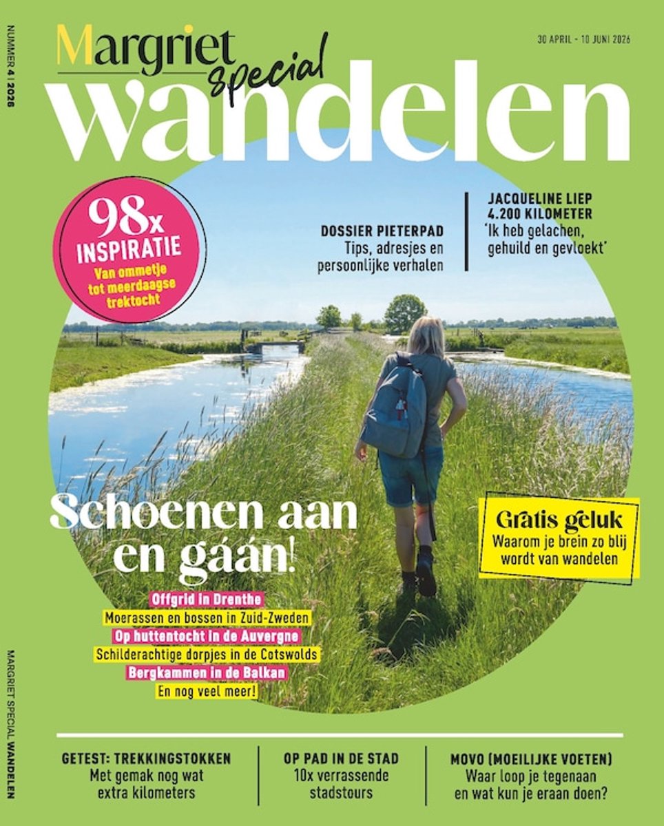 Margriet Extra 4-2026 - Wandelen