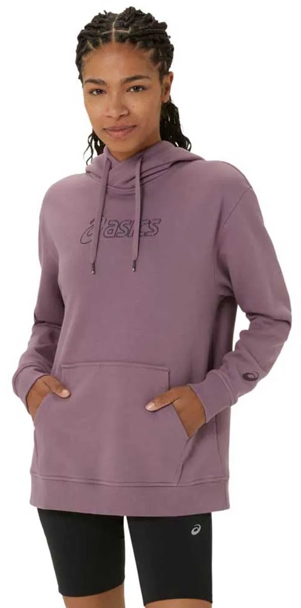 Asics Logo Oth Hoodie – Sweatshirt Dames Paars