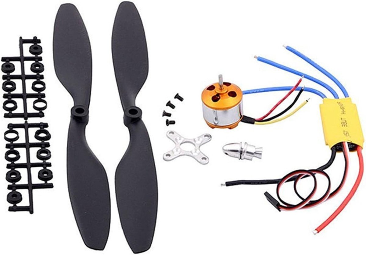 Quadruple Axis F450 Quadcopter met RC1000KV Brushless Motor, 30A ESC en 1045 Propeller voor Drone Enthousiastelingen