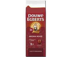 Douwe Egberts - Koffiebonen - Aroma Rood - 500 gram - Intensiteit 6 - 1 Pak - Proefpakket - Koffie - Coffee Beans - Geschikt voor espressomachine en koffiemachines - Geschikt voor Filterkoffie
