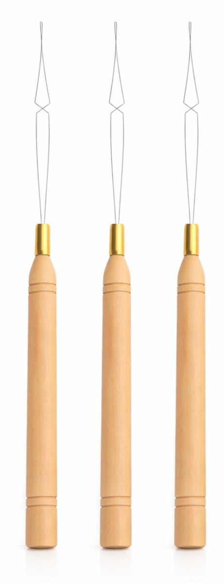 Guardian Beauty Loop Tool - Nanoringen - 3 Stuks - Voor Haar Extensions