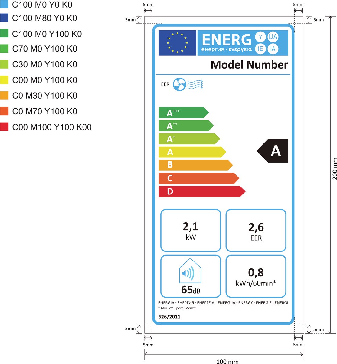 Mobiele airco 7000 BTU SereneLife, koelt tot 28 m², stil 54 dB, WiFi, ontvochtiger, timer, raamkit inbegrepen - Afbeelding 2