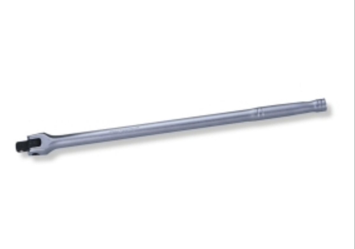 Jonnesway Professionele Wringstaaf met Scharnierstuk - 1/2" Aansluiting - 450 mm Lang - Chroom-vanadiumstaal - Ergonomische Grip - Krachtarm voor Vastzittende Bouten - S22H41450