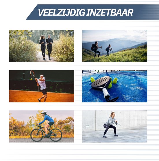 Trebin Patellaband - Kniebrace met Siliconen Drukpunten - Geschikt bij Springersknie en Runner's Knee - Patellabrace voor Linker- en Rechterknie - One Size Verstelbaar - Zwart