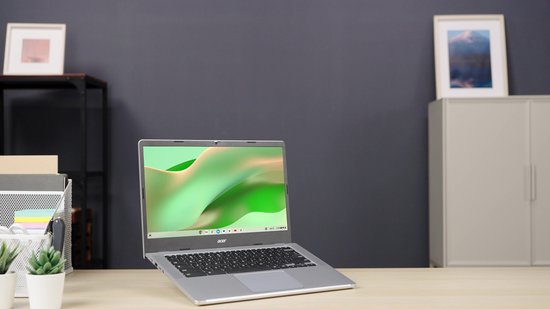 Acer Chromebook 314 CB314-4H-C90V - 14 inch - 8GB - 128GB - Zilver