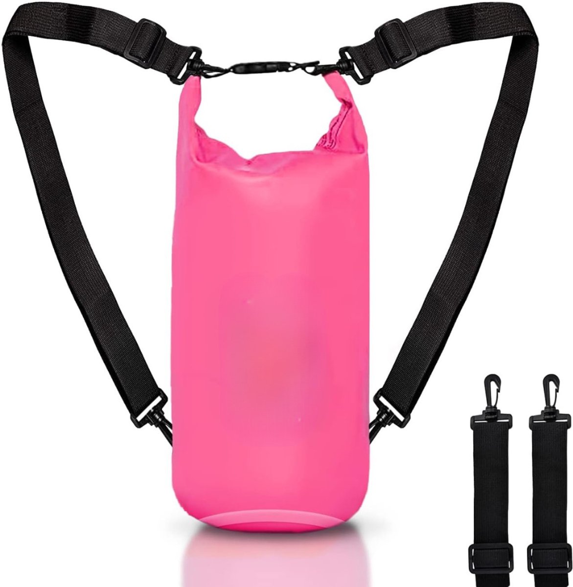 Drybag - Waterdichte Tas / Rugzak - Strandtas - Zwemtas - Wetbag - Droogtas - Outdoor Tas - Synthetisch - 20L - Roze - van Imperatoris
