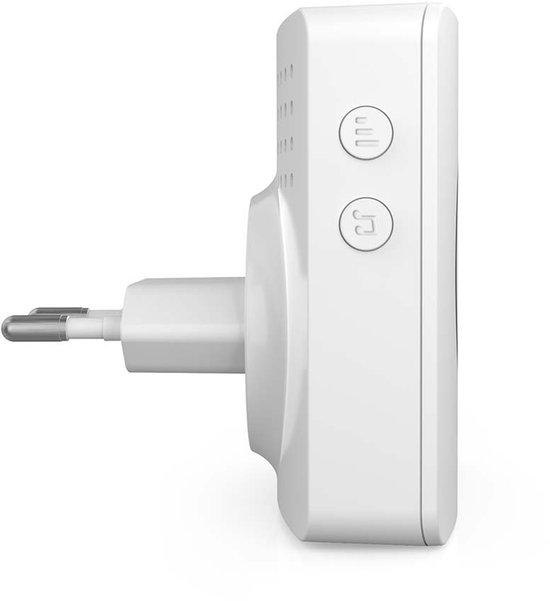 Nedis SmartLife Deurbelset - Draadloze Deurbel met Gong - Plug In - Wit van Merkloos — afbeelding 5