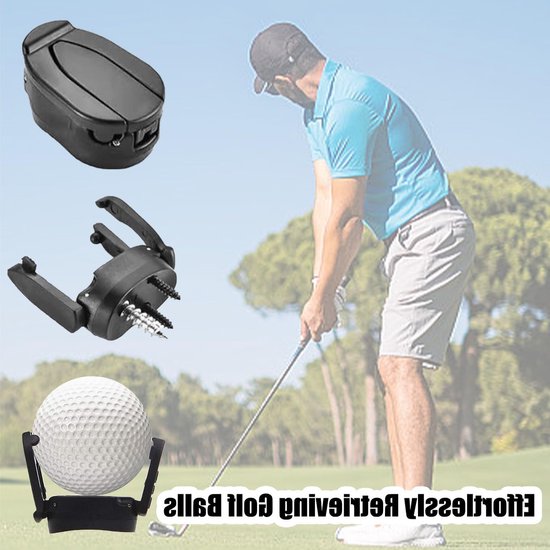 Golfbal retriever 3 stuks - Plastic opvouwbaar - Lichtgewicht - Ideaal voor driving range - SnelShoppen van Snelshoppen — afbeelding 4