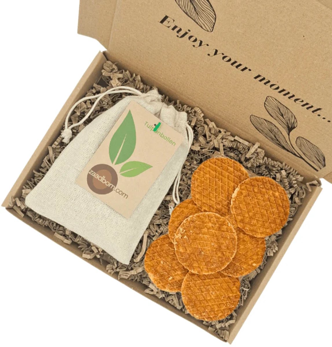 Double Dutch | Brievenbuspakket | Stroopwafels & Tulpenbollen