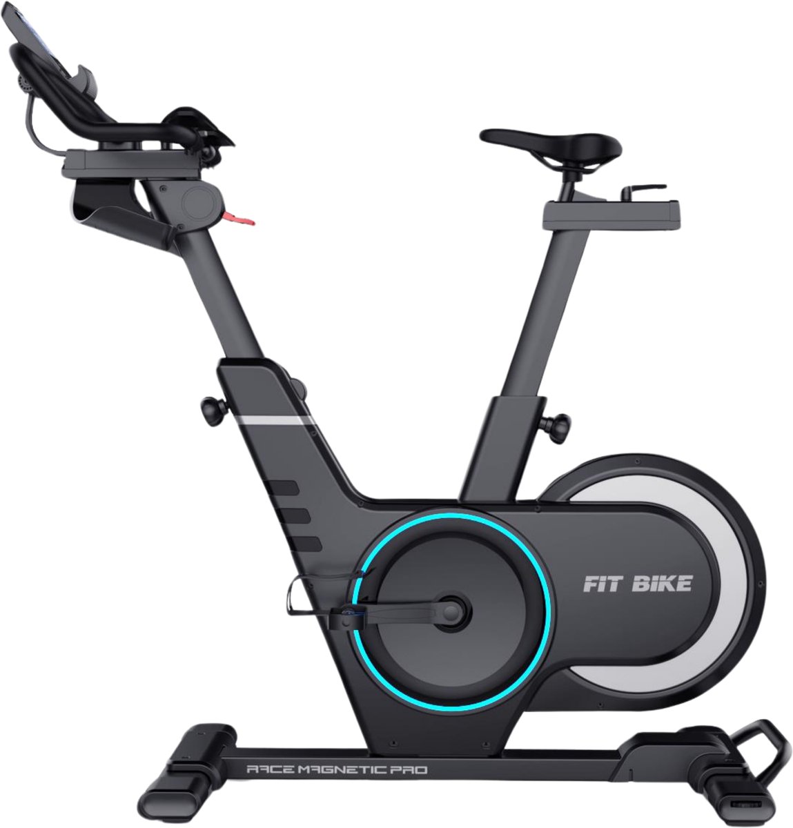 Bol.com FitBike Race Magnetic Pro Indoor Cycle - 16 kg Vliegwiel - Bluetooth - Magneetweerstand - Max. 130 kg aanbieding