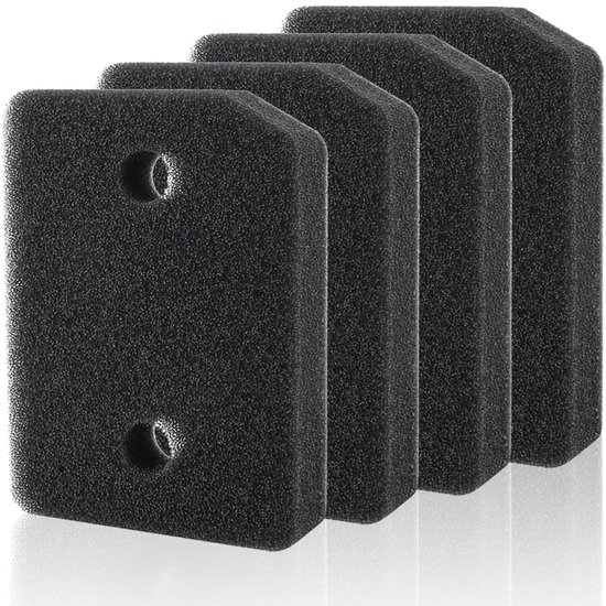 Vervangend plint filter geschikt voor Miele T1-droger - 9164761 Warmtepompdroger - zorgt ervoor dat de droger soepel blijft werken en vrij blijft van pluizenophoping - plintfilter voor warmtepompdroger - 4 stuks