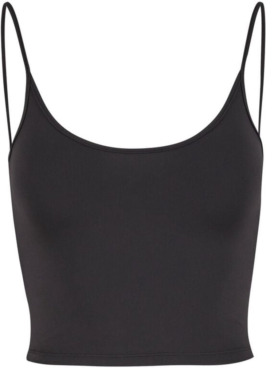 Urban Classics Basic Top Dames Top – M Zwart