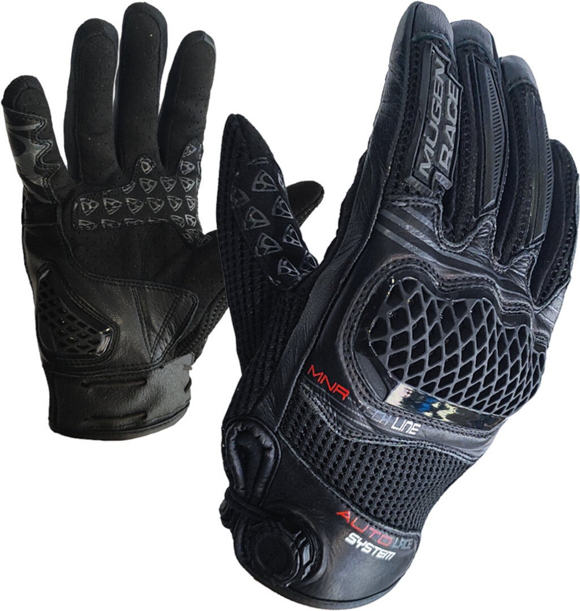 MUGENRACE ABR-G Zwarte Handschoenen - Handschoen