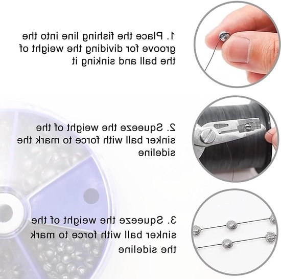 Set van 10 drijvers van duurzaam schuim met vislood, goed zichtbaar voor forel- en karpervisserij - onmisbare visaccessoires — afbeelding 4