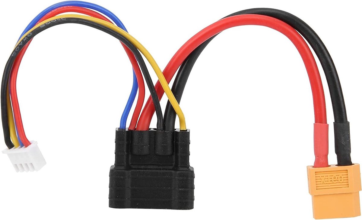 Lichtgewicht en compacte Lipo batterij oplader kabel, geschikt voor RC auto’s, drones en modelvliegtuigen, ideaal voor hobbyisten en accessoires