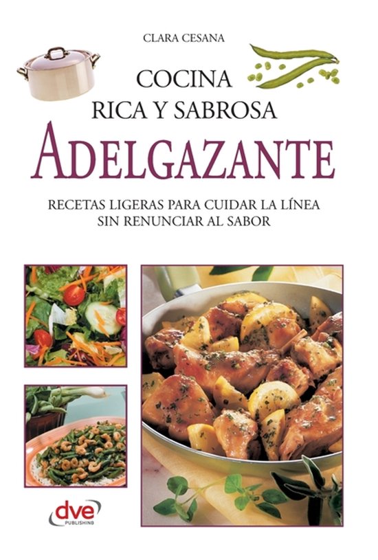 Cocina rica y sabrosa adelgazante - cover