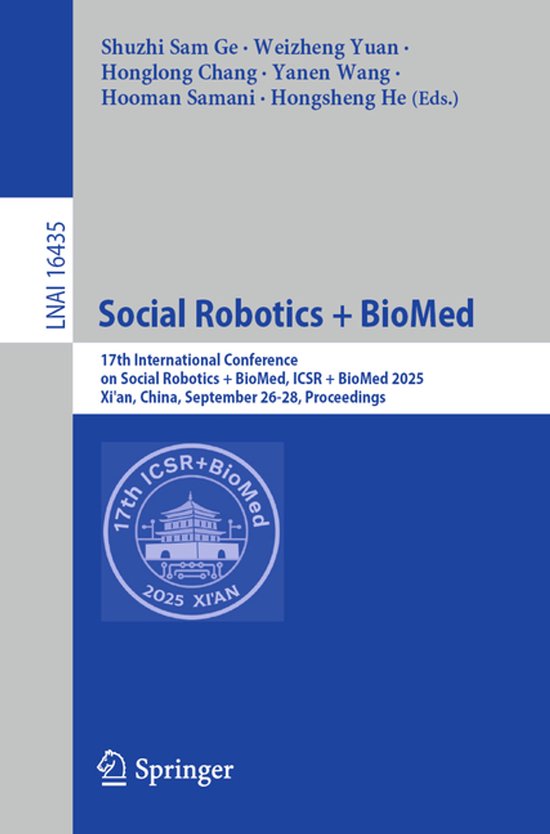 Lecture Notes in Computer Science16435- Social Robotics + Bi ... - cover