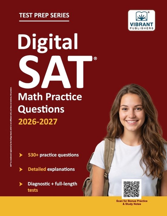 Digital SAT Math Practice Questions - cover