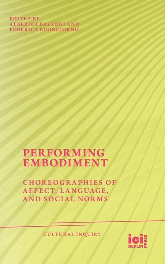 Cultural Inquiry- Performing Embodiment - cover