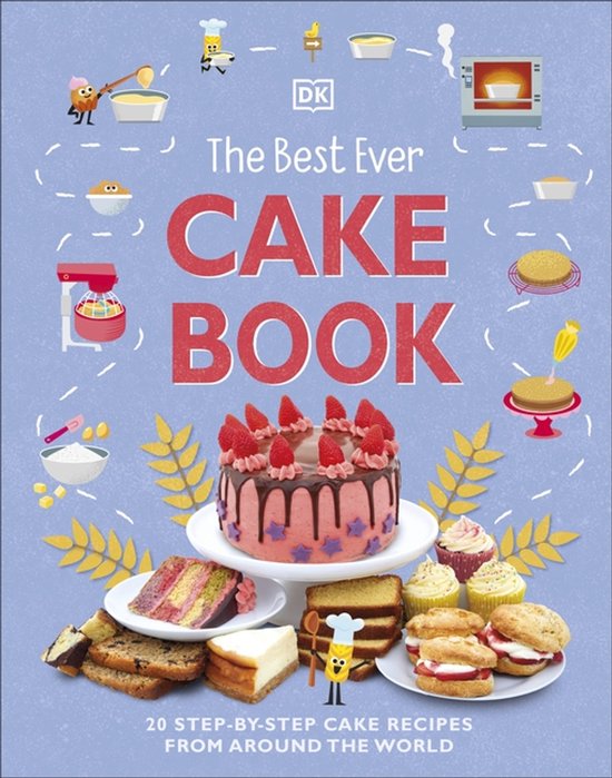 DK's Best Ever Cook Books-The Best Ever Cake Book - cover
