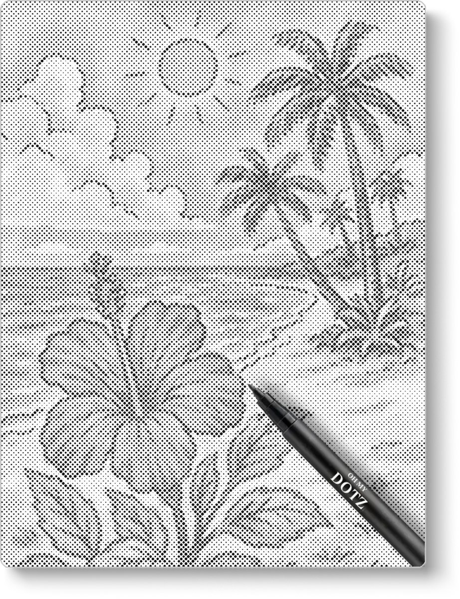 Zonnig Strand | Dot painting | 30x40cm | Dot painting | Oh My Dotz | Dots stippen | Diamond painting & Schilderen op nummer alternatief | Happy hobby