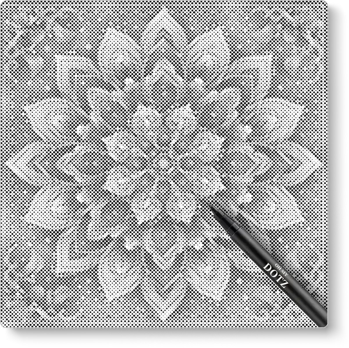 Mandala 11 | Dot painting | 50x50cm Meest gekozen | Dot painting | Oh My Dotz | Dots stippen | Diamond painting & Schilderen op nummer alternatief | Happy hobby