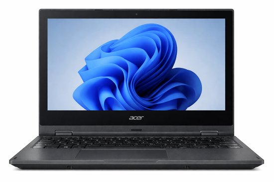 Acer TravelMate Spin B118 G2 - 2-in-1 laptop en tablet - 11.6 inch - Intel N5000 - 4GB - 128GB SSD - Windows 11 - Acer - Hoofdafbeelding