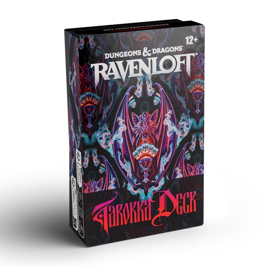 Dungeons & Dragons Ravenloft: The Horrors Within - Tarokka Deck (2026 Updated Deck) | D&D Accessories