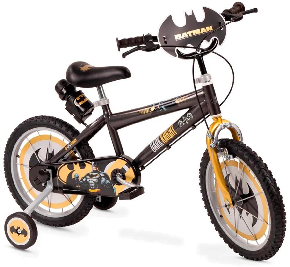 Toimsa Bikes Batman En71 12´´ Fiets Zwart Jongen