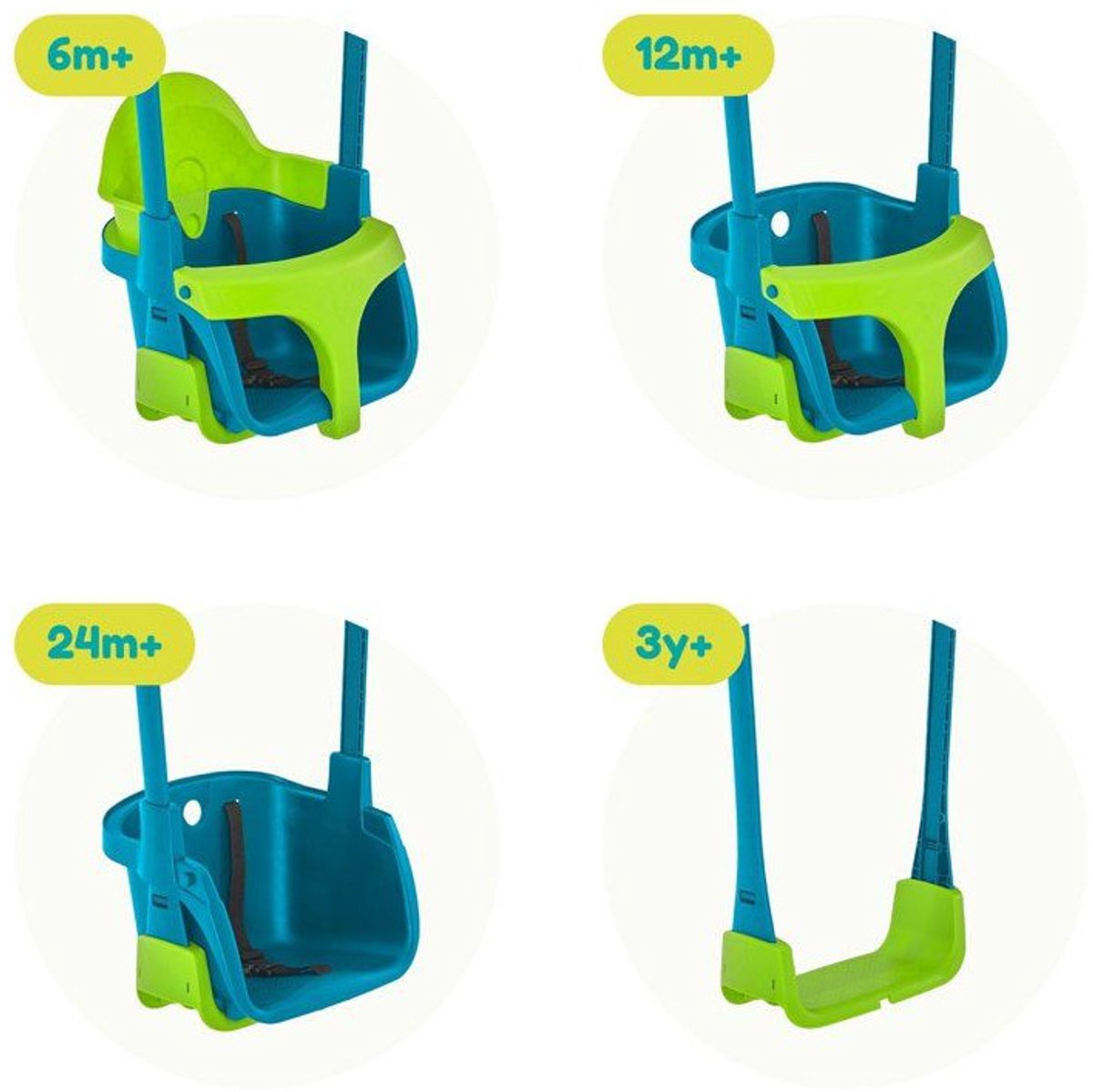 TP Toys – Quadpod – Baby schommelzitje – 4-in-1 – verstelbaar — afbeelding 14