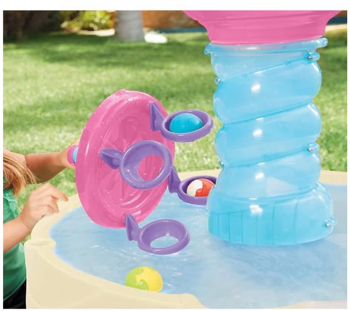 Little Tikes Spiralin' Seas - Watertafel - Roze — afbeelding 11