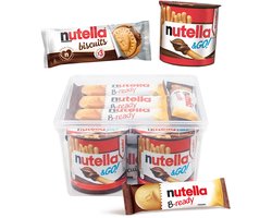 Nutella snackbox mix van 738g - Nutella biscuits, B-ready & Go! - Individuele verpakte koekjes