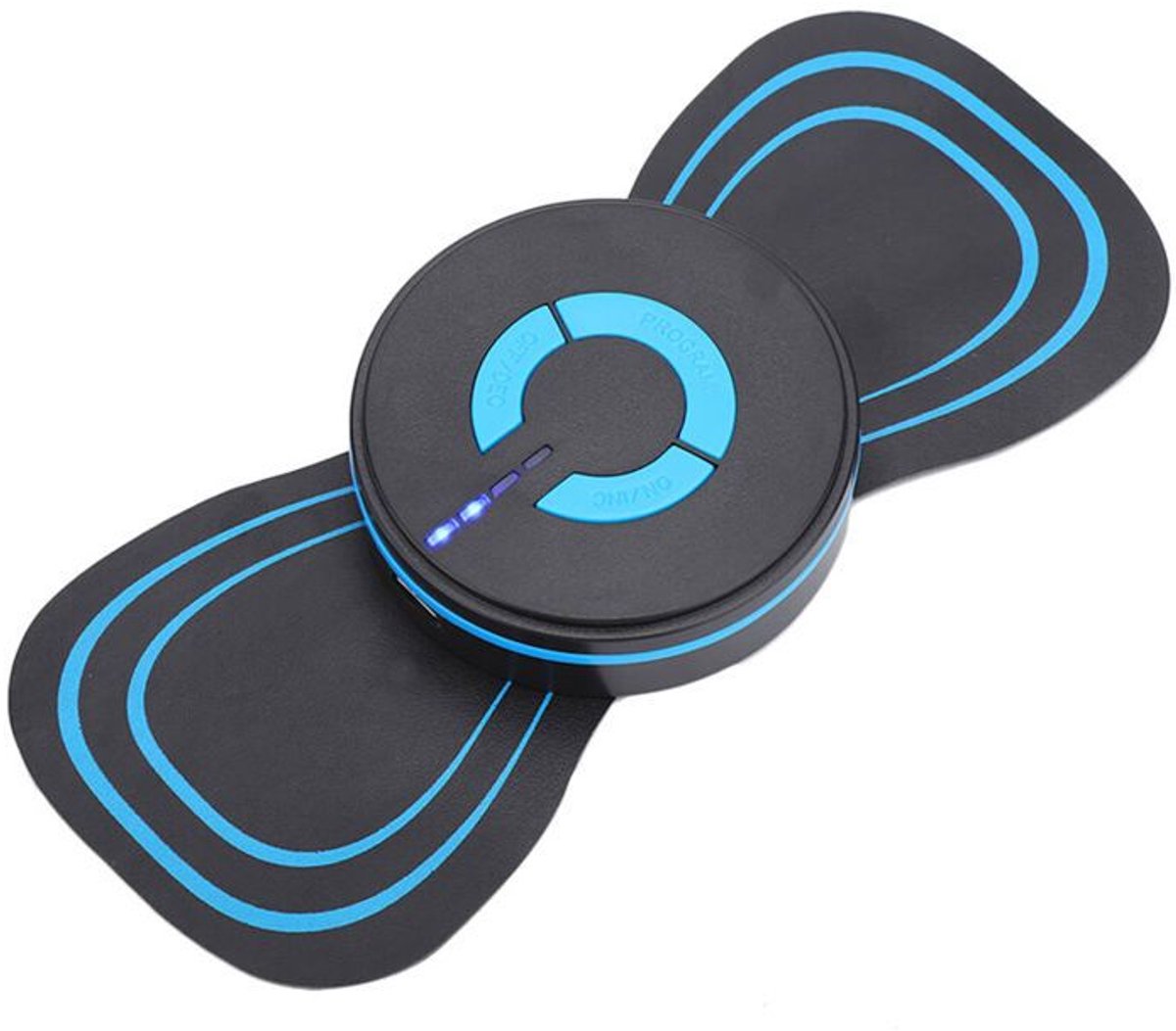 Mini EMS-nekmassagepleister - Oplaadbare spierstimulatie - Geschikt voor pijnverlichting