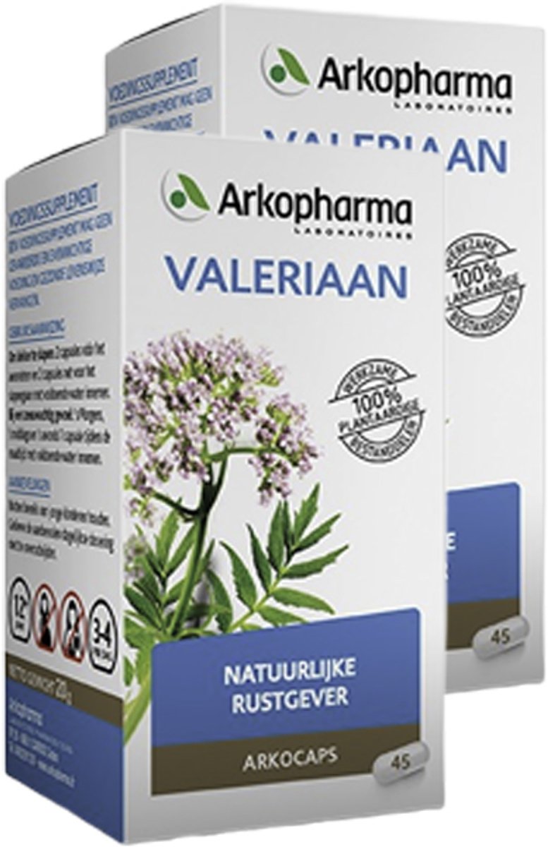 Arkopharma | Arkocaps Valeriaan | 45 Capsules | 2 stuks | 2 x 45 capsules