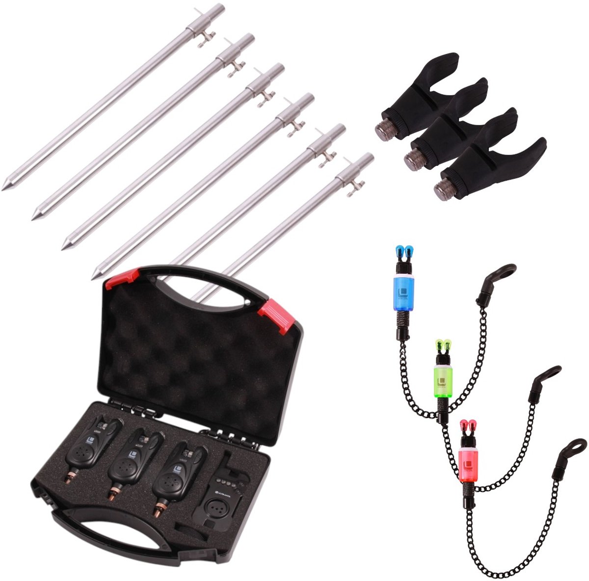 Ultimate Eonic Carp Set - 3 Rods - Karper Set