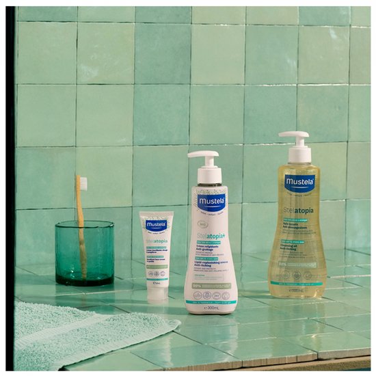 Gezichtscrème Stelatopia Mustela Le1572 40 ml van Mustela — afbeelding 2