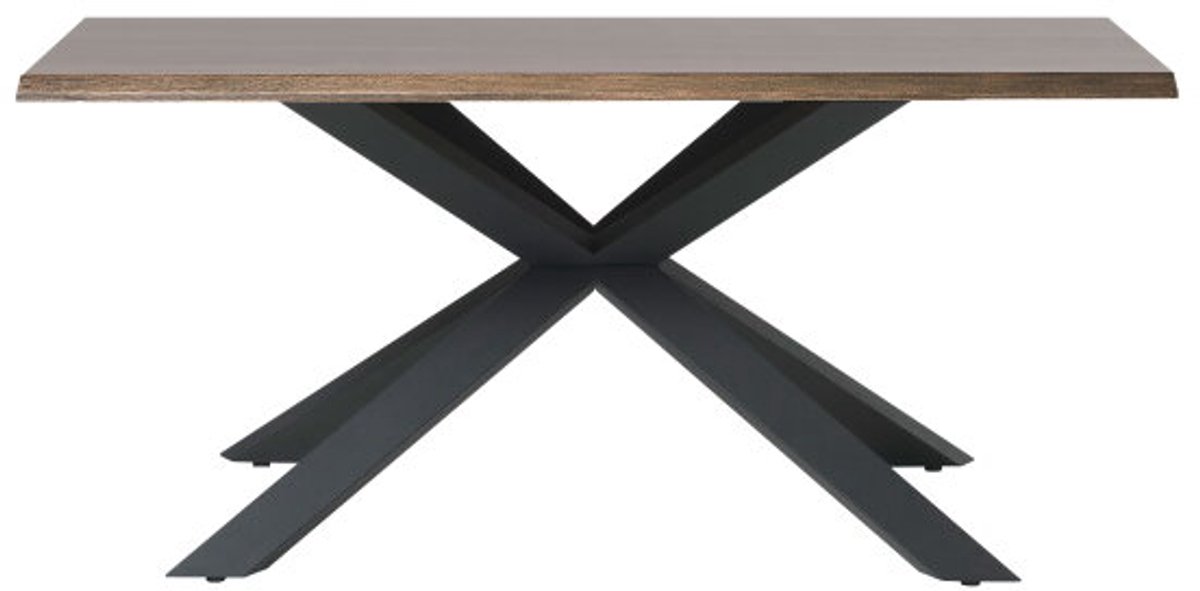 Meubelplaats ARNO TABLE 90X180 CM - barstoelen set van 2 Naturel