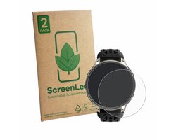 ScreenLeaf - Screenprotector voor Amazfit Cheetah 2 Pro - Duurzame schermbescherming Folie Beschermfolie transparant 2 Stuks