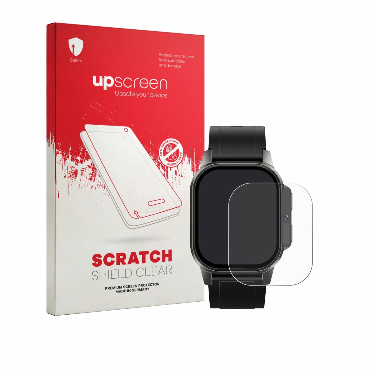upscreen - Screenprotector voor Domino Watch DM62 - Folie Beschermfolie transparant