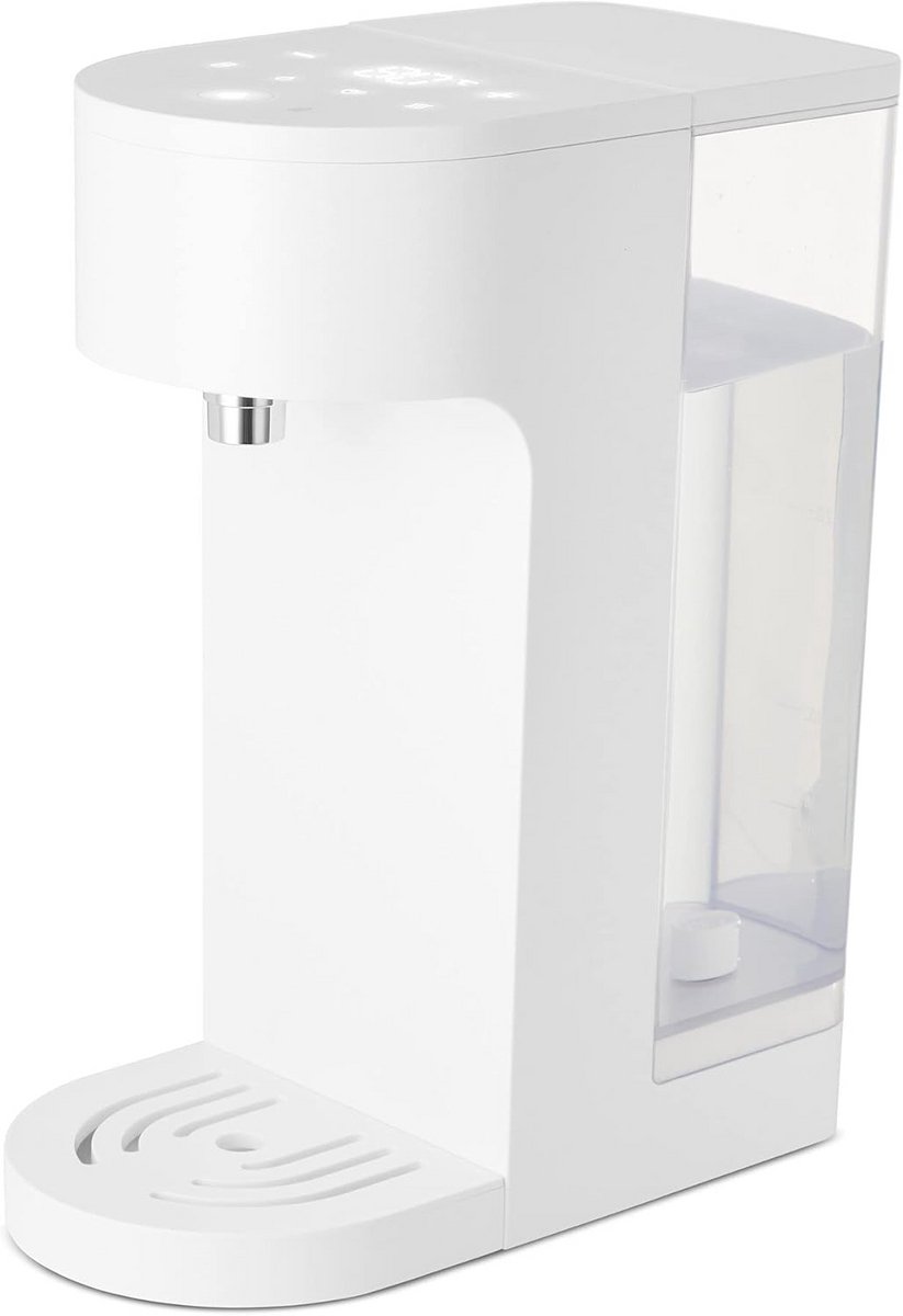Heetwaterdispenser - Direct warm water - Dranken maken - Instelbare temperatuur - 4 liter - Wit