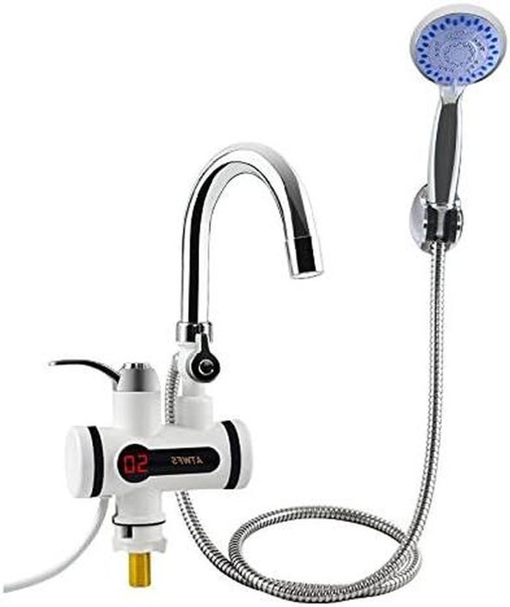 Elektrische waterkraan - Doorstroomboiler kraan - Direct warm water - Temperatuur regelbaar - 1 stuk - Onder S S