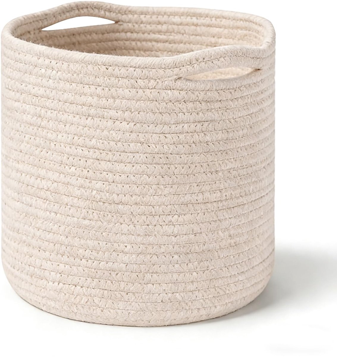 Dailygoods - Gevlochten Wasmand met Handgrepen voor Stijlvolle Opberging