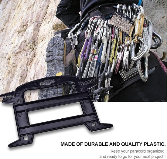 5-delige Paracord Reel Set, Duurzame Kabel Organizer met Spool Tool voor Wandelen, Kamperen en Noodhulpactiviteiten — afbeelding 5