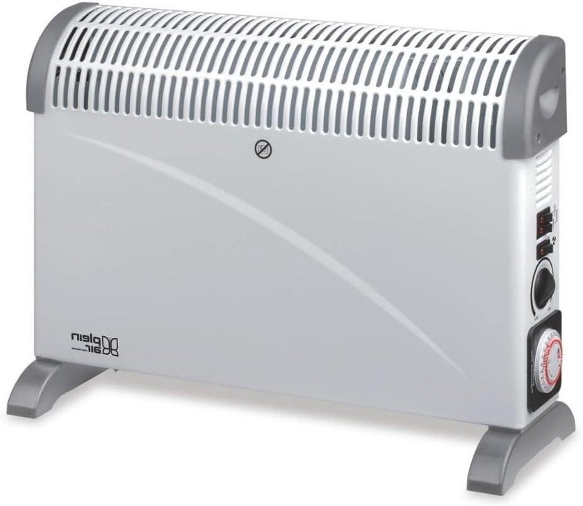 Elektrische Convector - Verwarming - Ruimte Verwarmen - Met Timer - 2000 Watt - Wit