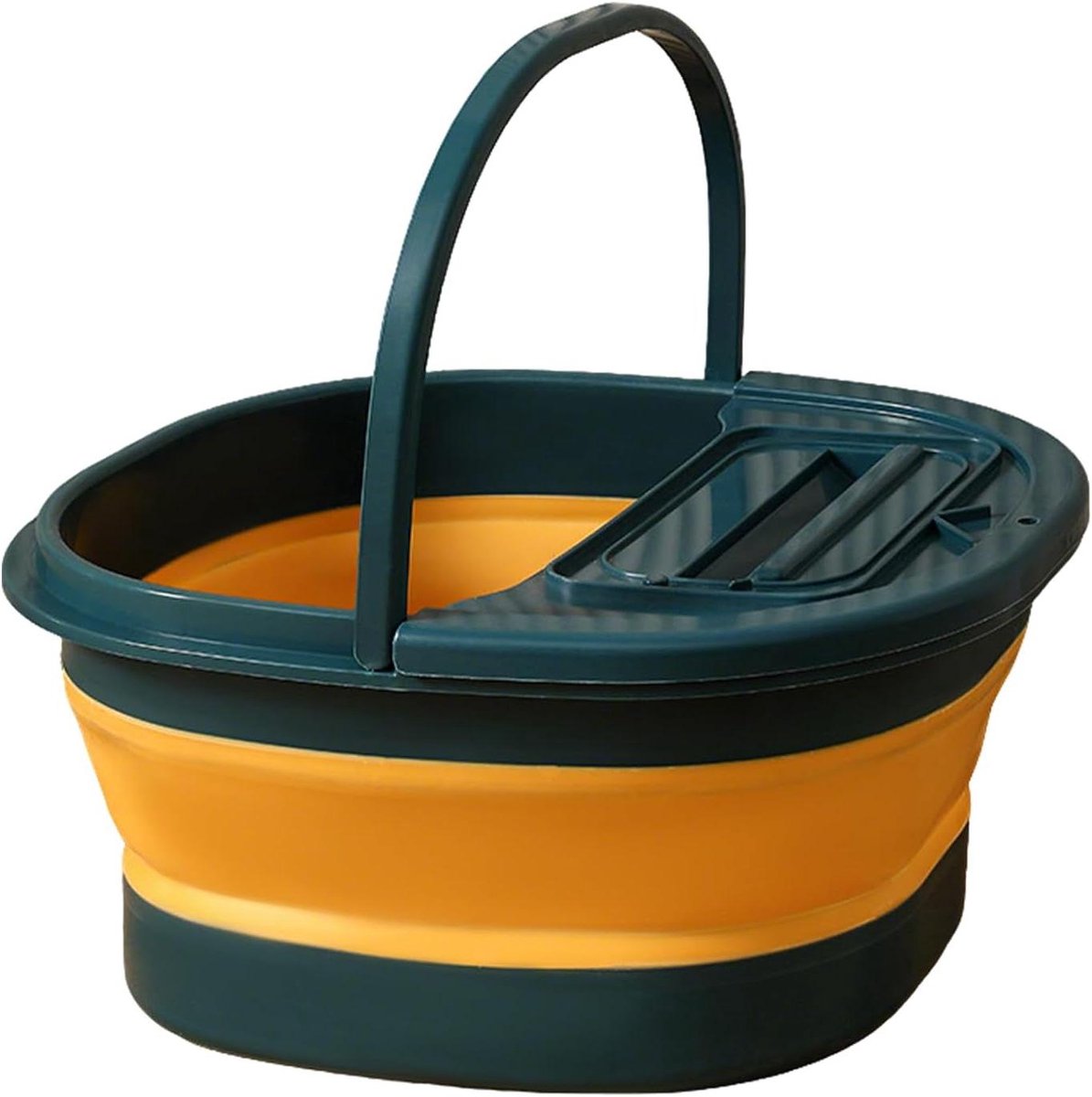 Voetenbad - Opvouwbaar bad - Voetverzorging thuis - Met massagepunten - 395 cm - Blauw