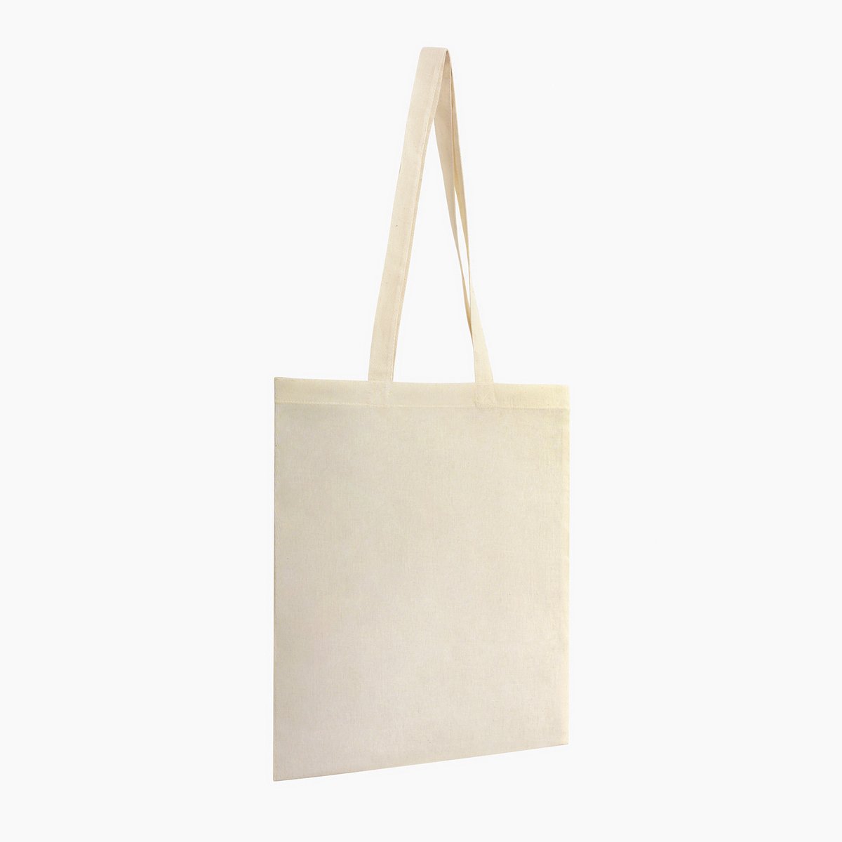 Set van 10 stevige naturel katoenen tassen - Tote Bags - Ideaal om te dragen, of te personaliseren